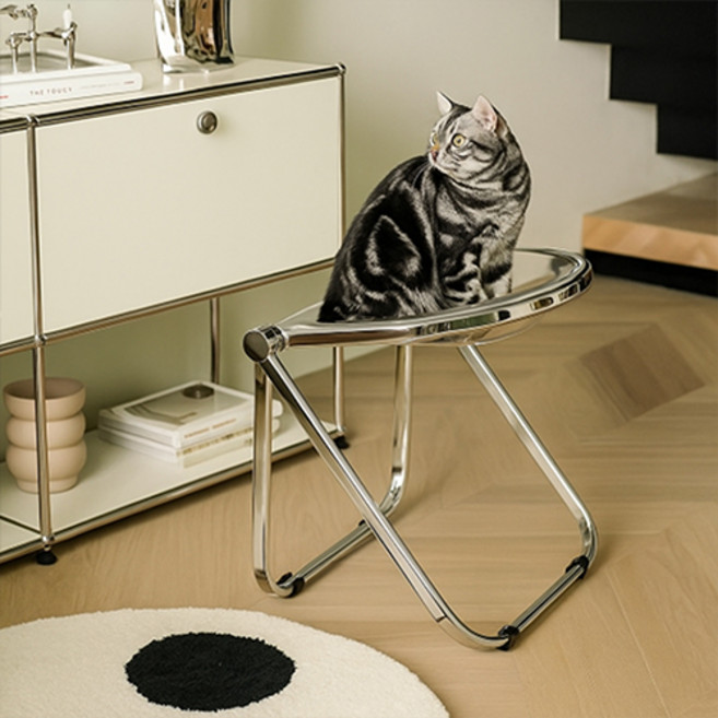 YT인테리어의자, 투명, 1개