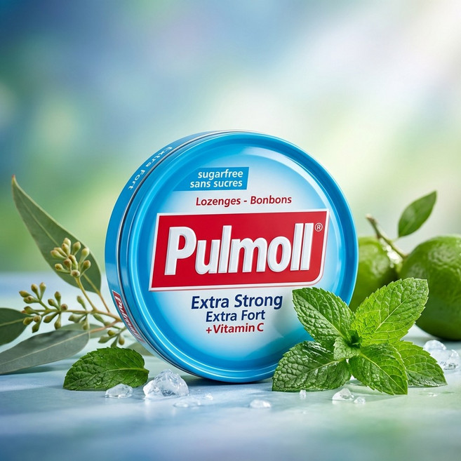 펄몰 엑스트라 스트롱 무설탕 캔디, 45g, 2개