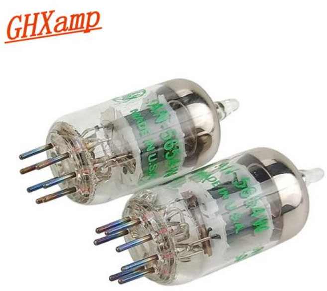 교체용 전자 튜브 밸브 진공관 미국 GE 5654W 6J1 6m 1 6AK5 EF95 페어링 튜브 앰프 DIY 2 개 신제품