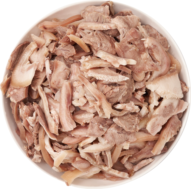 대경푸드빌 국내산 한돈 머리고기 슬라이스 국거리 대용량 국밥용, 1kg, 1개