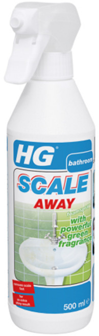 에이치지 강력 석회제거제 3x 욕실 샤워부스 유리 물때클리너, 스케일어웨이 그린향