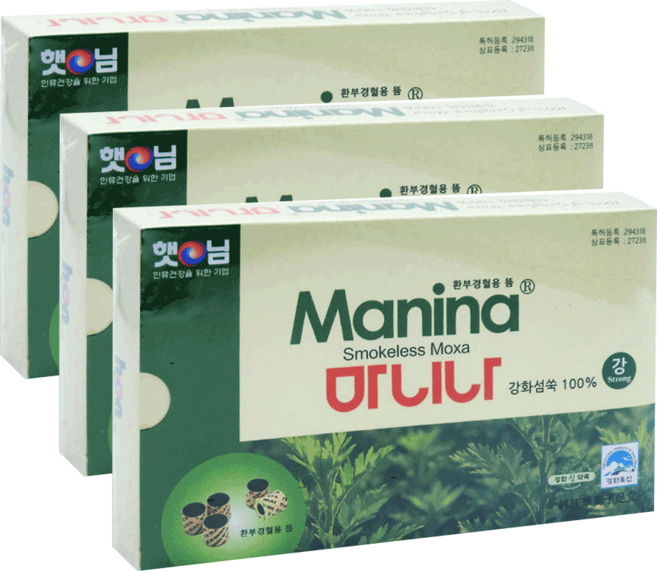 햇님 마니나 뜸 강화쑥 [강] 40개입, 3개
