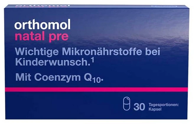 오쏘몰 Orthomol 나탈 프리 임신준비 여성 영양제, 30회분, 5개 - 쿠팡