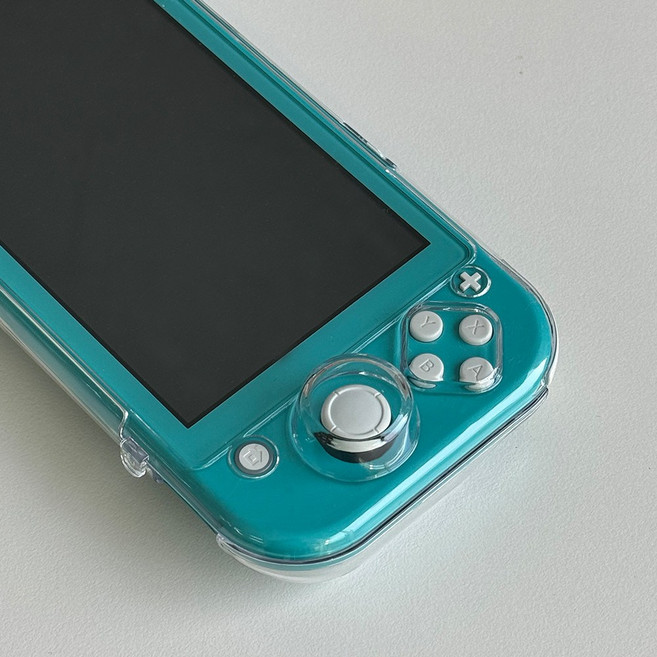 닌텐도 스위치 Lite 투명 하드 풀케이스 에어플립 FG01, 1개, FG01 에어그립 플립형 케이스