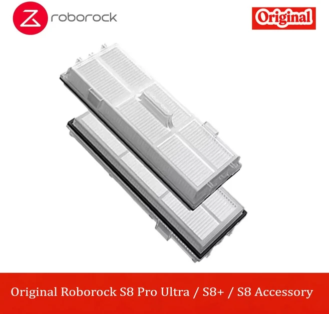 Roborock S8 Pro Ultra Plus 진공 청소기 쓰레기통 필터 액세서리용 먼지통, 02 2pcs S8 Filter