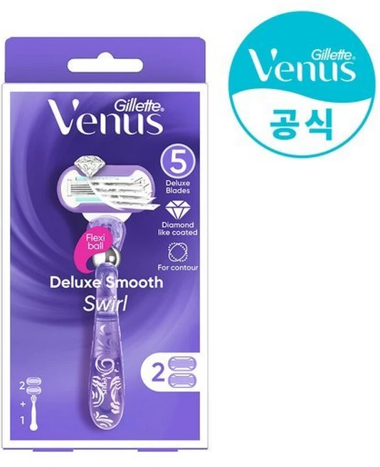 질레트 비너스 올레이 슈가베리 면도기, 1개, 1개입 - 쿠팡