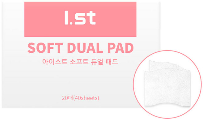 아이스트 소프트 듀얼 패드, 1개