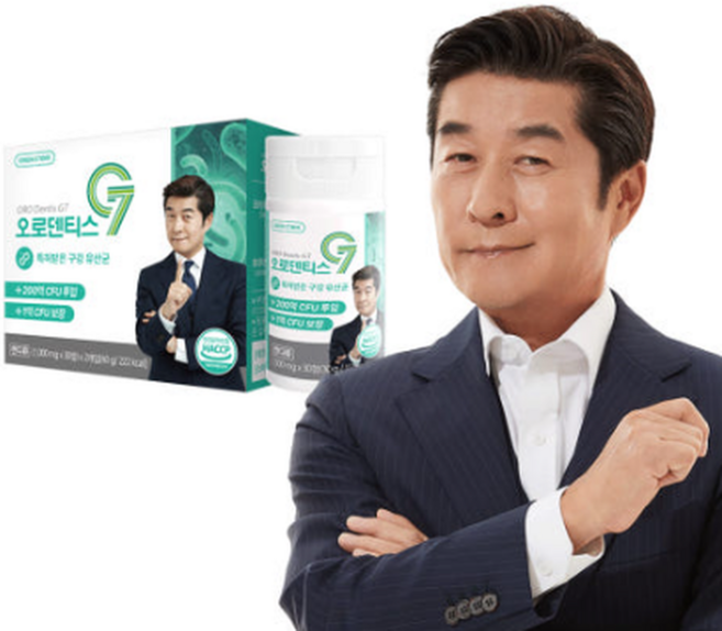 그린스토어 특허받은 구강 유산균 오로덴티스 G7 당류 ZERO, 1개, 30정