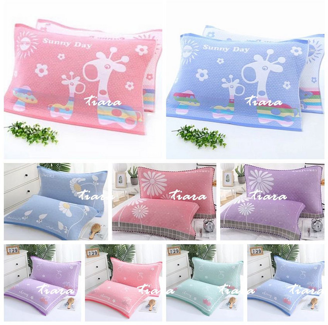 Tiara 三層紗加大枕巾