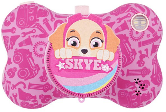 PAW PATROL 汪汪隊立大功兒童相機 骨頭造型 前後雙鏡頭 3200萬畫素, 天天粉+32G, PAW-YT012P