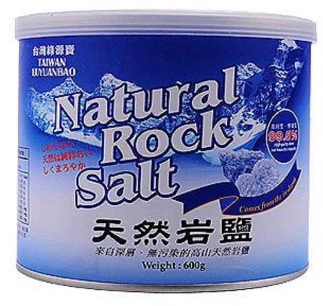 綠源寶 天然岩鹽, 600g, 1個