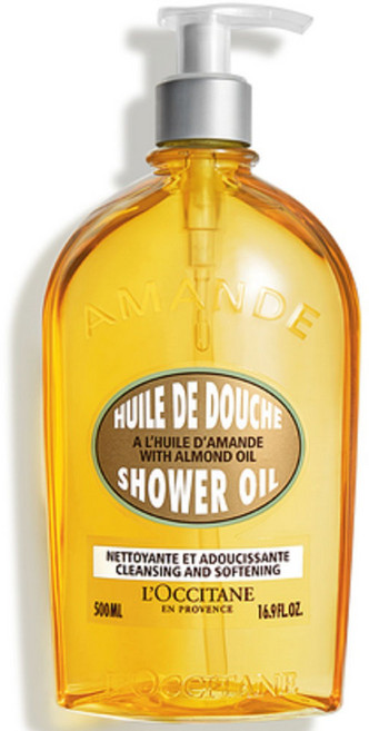 록시땅 아몬드 모이스쳐라이징 샤워 오일, 1개, 500ml