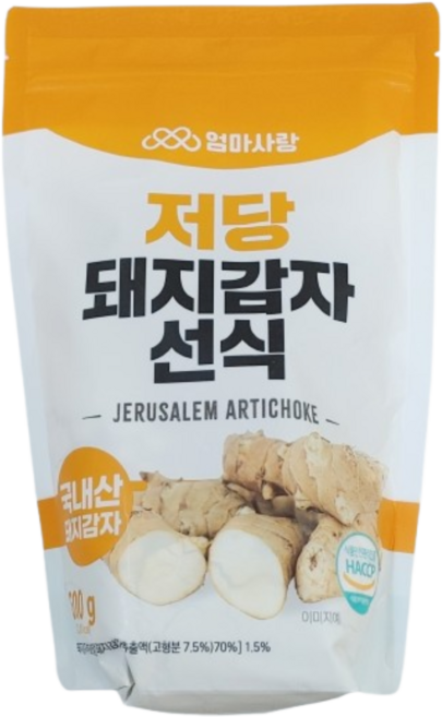 엄마사랑 저당 돼지감자 선식, 4개, 600g