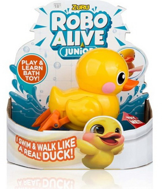 로보 얼라이브 주니어 리틀 오리 목욕놀이 장난감, 1개