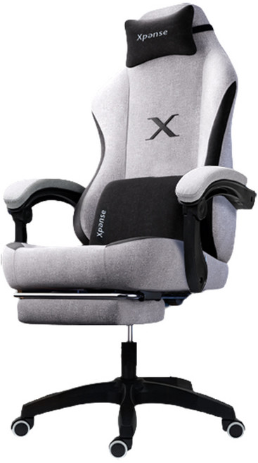 【Xpanse】X3 電競椅 新型科技布 辦公椅遊戲電腦椅 久坐舒適人體工學椅 防潑水防貓抓耐磨, X4曜灰Pro-聯動扶手