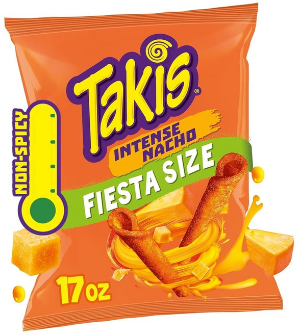타키스 인텐스 나초칩 480g 백치즈맛, 1개