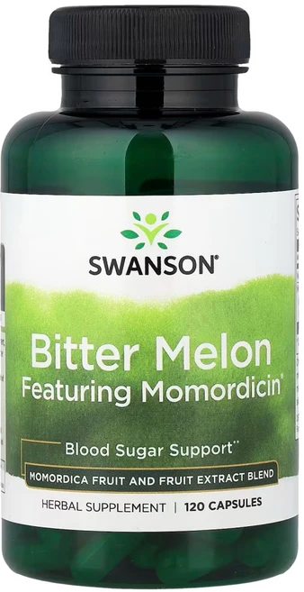 스완슨 비터 멜론 Bitter Melon Featuring Momordicin 함유 캡슐 120정, 1개, 120회분 - 쿠팡