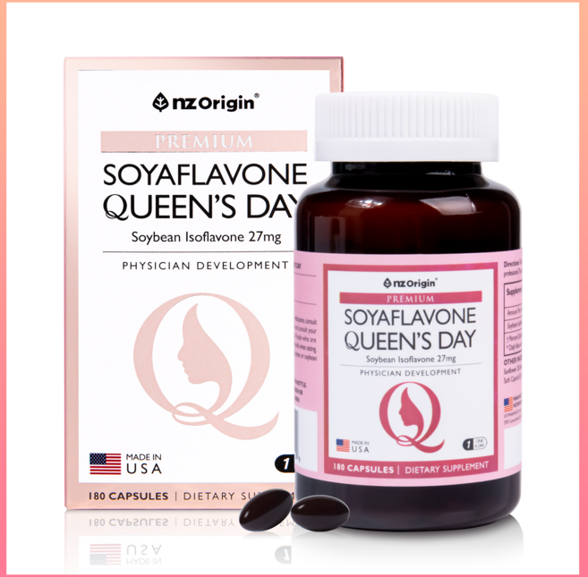 엔젯오리진 프리미엄 소야플라본 퀸즈데이 90g, 180정, 1개