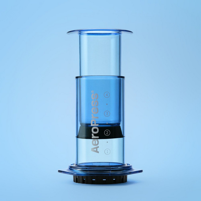 [AeroPress 공식 수입유통사] [AeroPress 공식 수입유통사] 에어로프레스 클리어 (블루), 1개, 블루