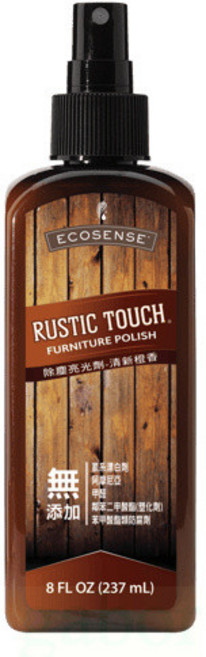 ECOSENSE RUSTIC TOUCH 除塵亮光劑 清新檀香, 1個, 除塵亮光劑237ml*1入