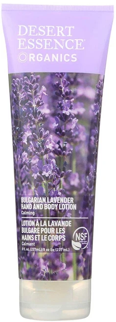 Desert Essence 오가닉스 불가리아 라벤더 핸드 앤 바디 로션, 237ml, 1개 - 쿠팡