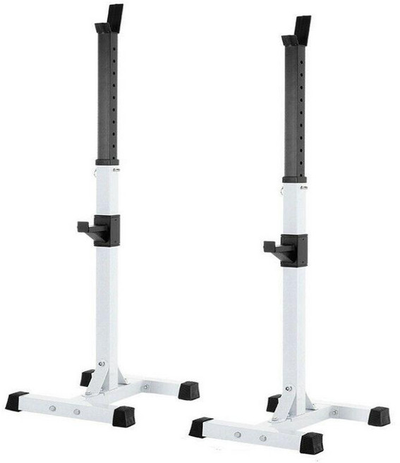 분리형 스쿼트랙 멀티 헬스 운동기구 하프랙 홈짐 바벨 거치대 벤치프레스, 1. 스쿼트 랙