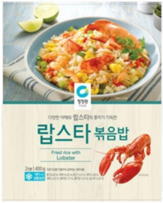 바이오푸드몰_청정원 랍스터 복음밥, 400g, 35개