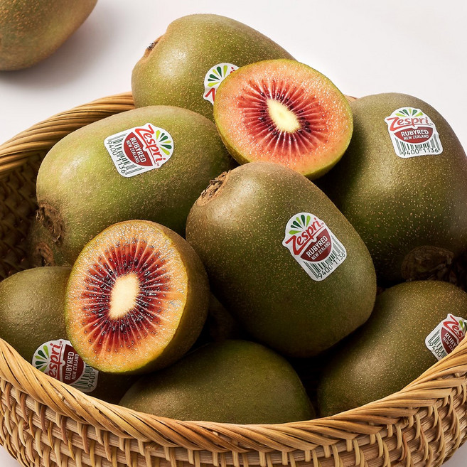 [정품]속이 빨간 레드키위 고당도 프리미엄 대과 키위 특급과, 1개, 10입(대과)