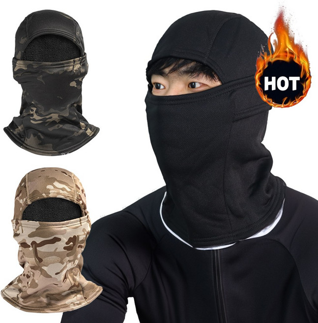 1+1 겨울 방한 기모 바라클라바 라이딩 마스크