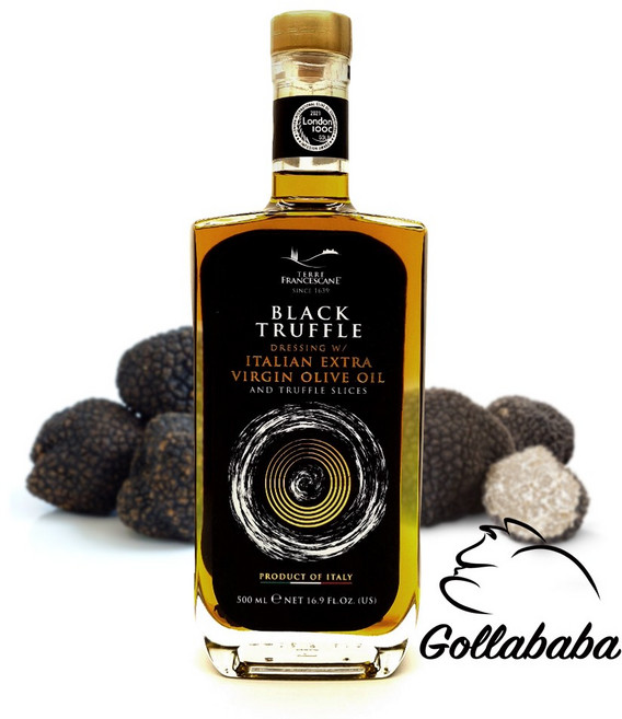 엑스트라버진 올리브오일 송로버섯 블랙 트러플 이탈리아, 1개, 500ml