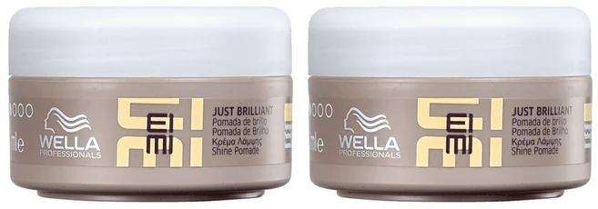 웰라 아이미 저스트 브릴리언트 크림 샤인 포마드, 2개, 75ml - 쿠팡