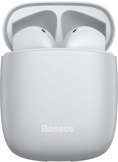 베이스어스 엔콕 트루 와이어리스 블루투스이어폰, White, W04