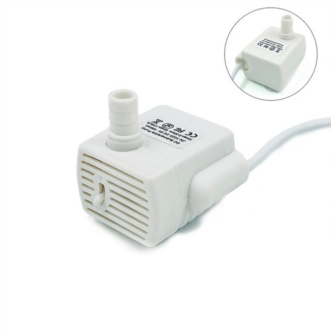 고양이정수기 샤오미 고양이 음료 펌프 LED용 물 펌프 개 마시는 분수 그릇 브러시리스 잠수정 자동 음주자 액세서리 공지사항, JN-1020 LED light_USB | CHINA, 1개