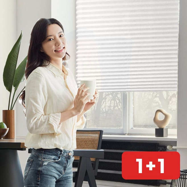 블라인드 줄없는 햇빛차단 창문 종이 암막 자외선 설치