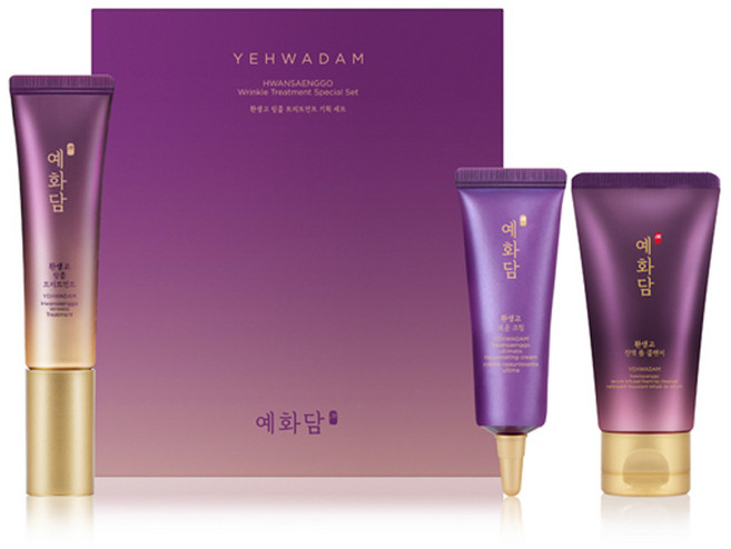 예화담 더페이스샵 환생고 링클 트리트먼트 기획 3종 세트트리트먼트 30 mL+보윤크림 15mL+폼 클렌저 50 mL