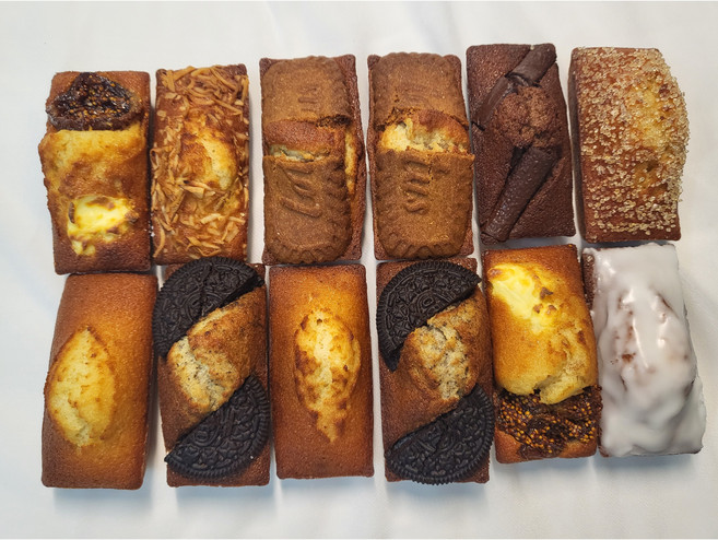 휘낭시에 반죽(생지) 디저트 납품 (아이스박스포함), [옵션1] 바닐라(플레인), 1개, 400g