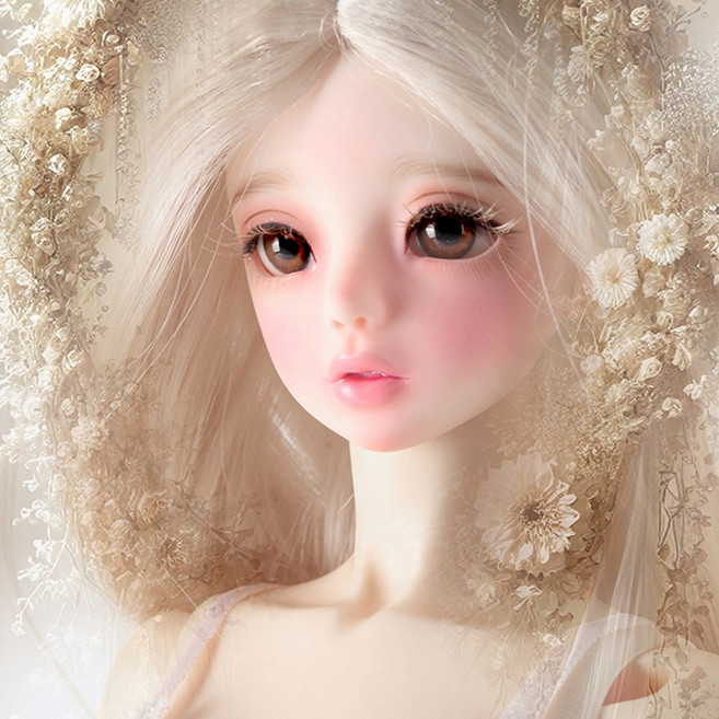 돌모아 구체관절인형 소르즈돌 42cm Sorz Doll - Dress up Pink Arju - LE30(메이크업포함 가발옷안구신발포함), 1개, 노멀