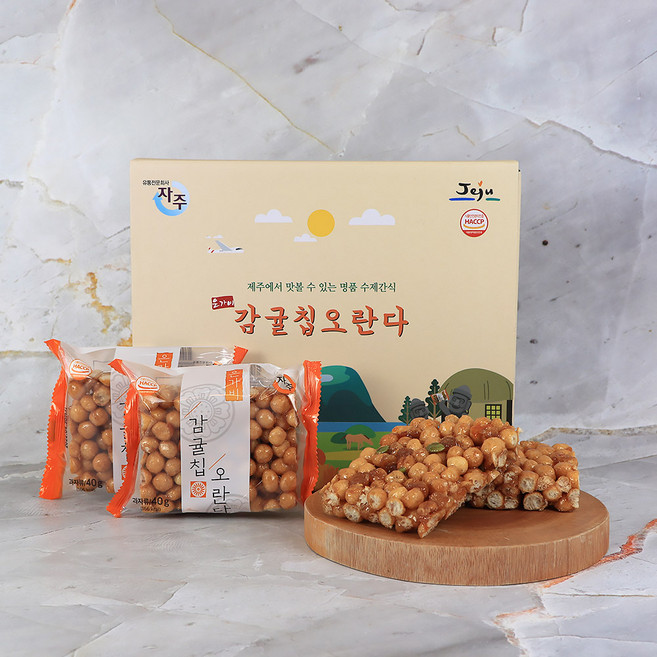 은가비 제주 감귤칩 오란다 여행 선물 기념품 과자, 400g, 1개