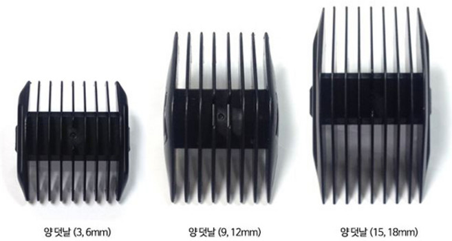 보거스 프로 이발기 바리깡 덧날캡, 1개, 3/6mm 보거스PRO만 호환됩니다