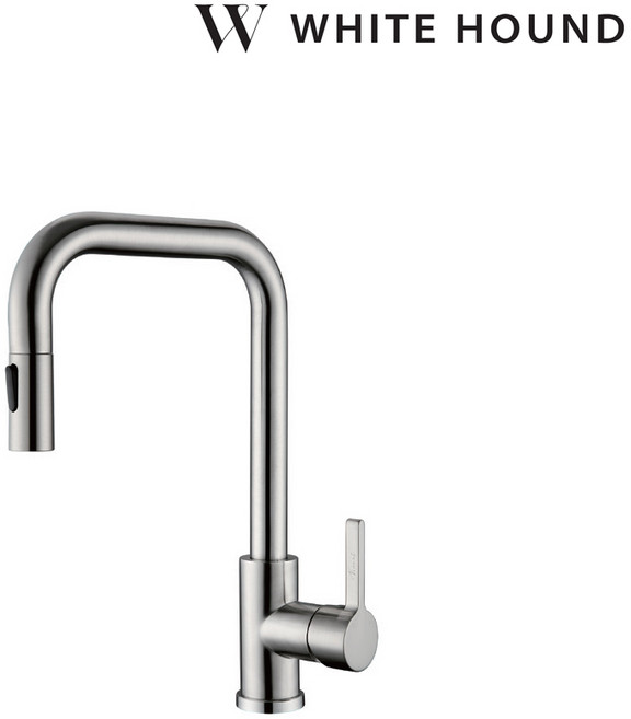 하우스하운드 싱크대 주방 수전 거위목 폭포 수도꼭지 교체 W300, 1개