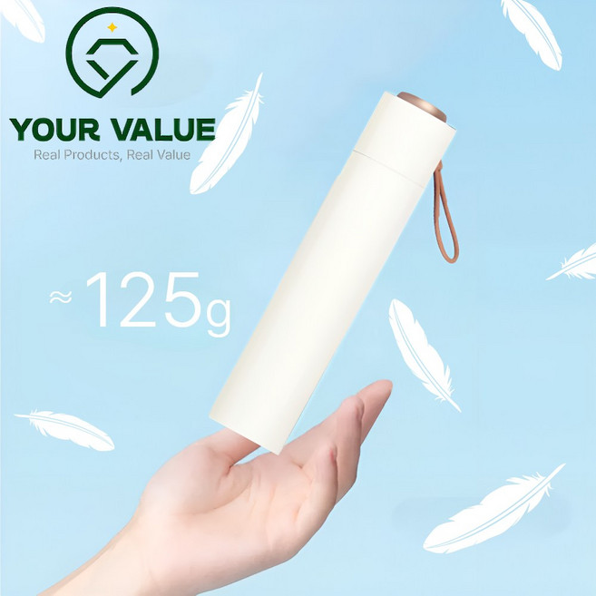 [UV 99.9%차단]유얼벨류 초경량 고급 3단 암막 양산 우양산 우산