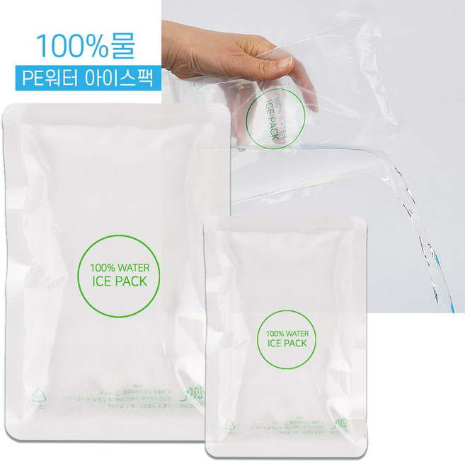 (대한)완제소형 (12 X 17) 1box 128개 아이스팩 얼음팩 아이스 쿨팩 보냉백 스티로폼 아이스박스 소 12 x 17 cm, 워터아이스팩 (12x17)
