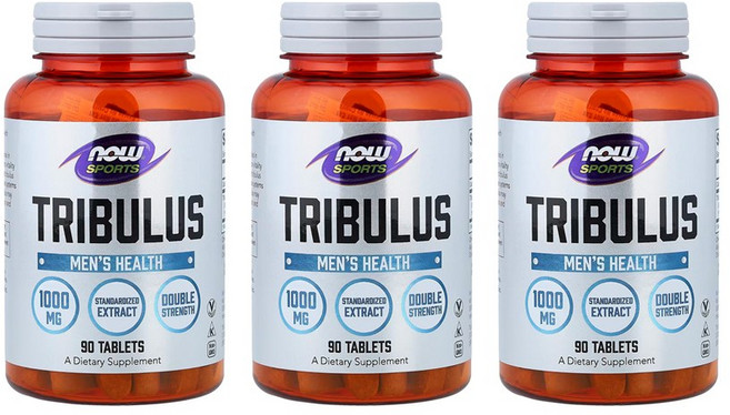 NowSports 나우스포츠 뉴트리션 트리뷸러스 트리블러스 남가세 1000mg 90정 3개, 2개