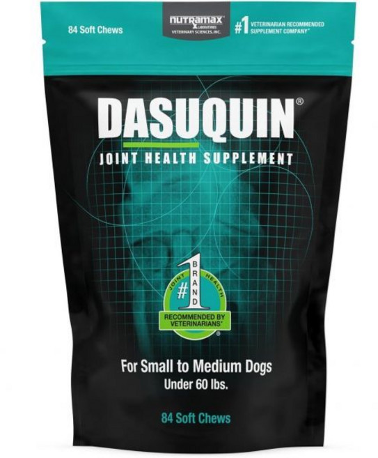 반려견 영양제 반려묘 뉴트라맥스 연구소 다수퀸 소형 중형견 글루코사민 콘드로이틴 ASU 보스웰리아 세라타 추출물 녹차 84 소프트 츄 포함, All Breed Sizes, 84 Count (Pack of 1), 1개