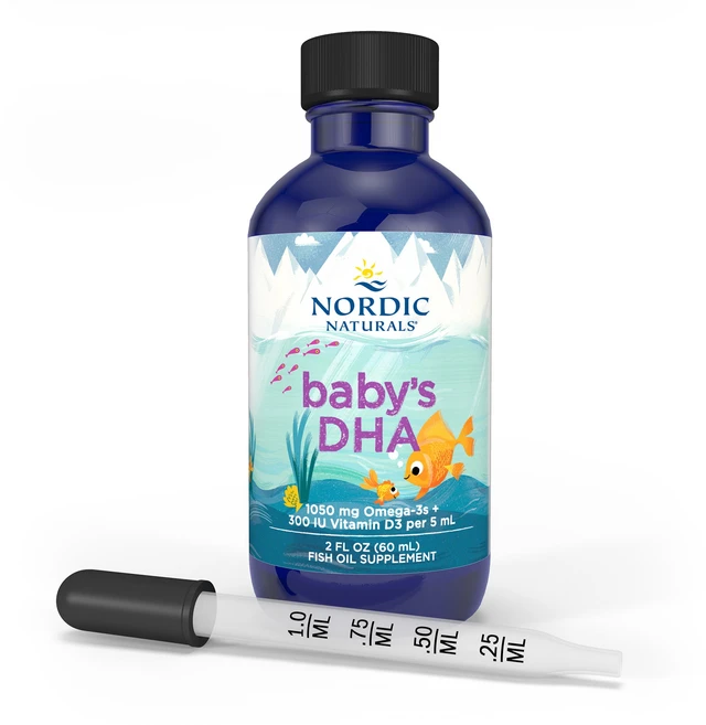 노르딕내츄럴스 어린이 DHA 1050mg 오메가-3 비타민D3, 60ml, 3개 - 쿠팡