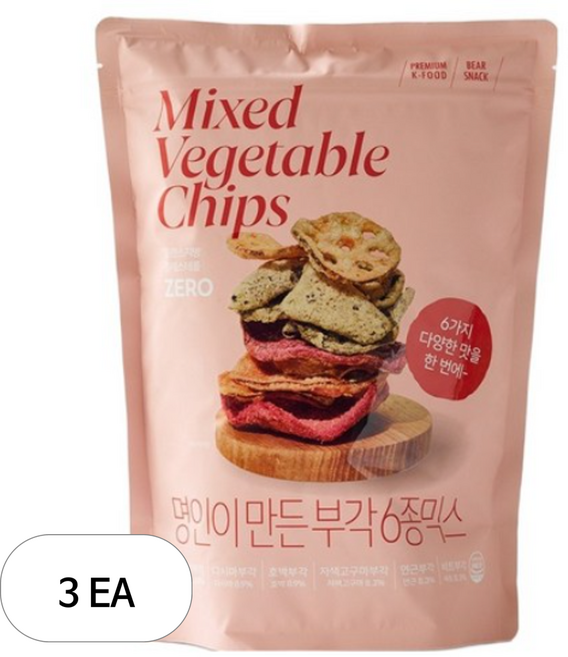 모던하우스 명인이 만든 부각 6종 믹스, 185g, 3개