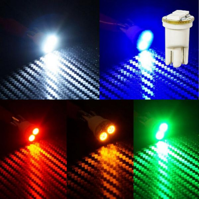 [T10타입] 12V-24V 5050 3칩 2발(국산) LED전구, 12V:옐로우LED, 1개