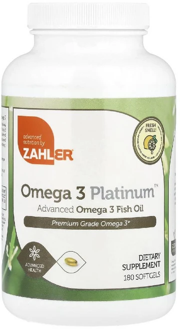 Zahler Omega 3 Platinum 잘러 오메가 플래티넘 2000mg 180소프트젤, 180정, 1개 - 쿠팡