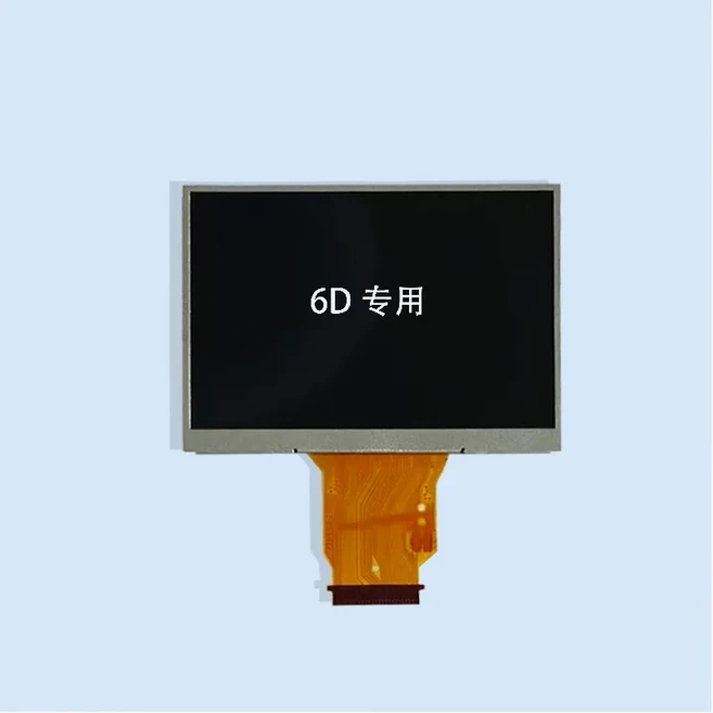 캐논 600D LCD 스크린 디지털 카메라 액세서리 디스플레이 부품용 백라이트가 있는 새로운 화면, 02 6D