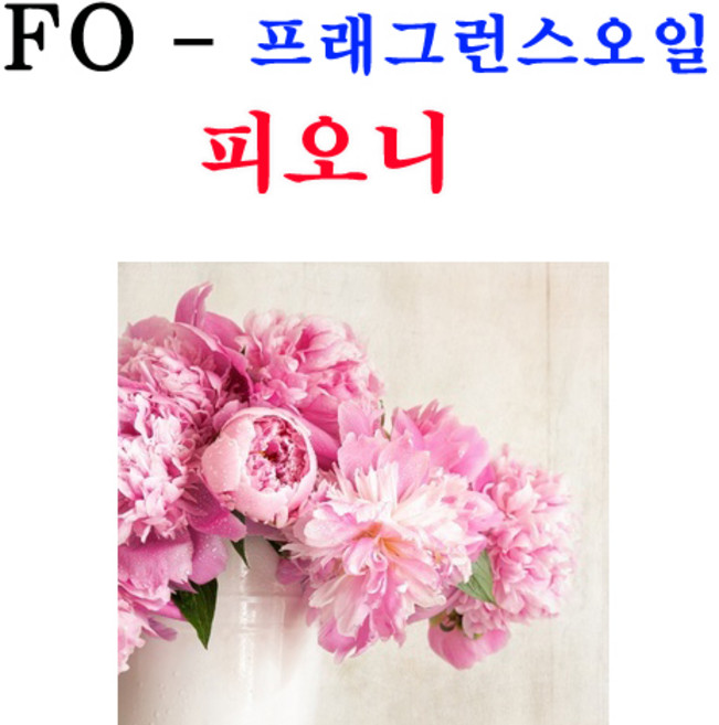 코리아씨밀락 프래그런스오일 피오니향, 프래그런스오일 피오니향 10ml, 1개